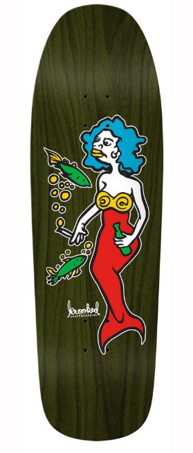 Krooked Team Mermaid 9.81" Skateboard Deck