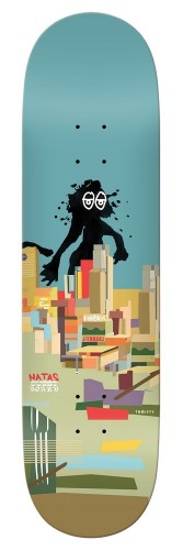 Krooked Natas Guest Artist Skateboard Deck
