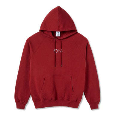 Polar Skate Co. Default Hoodie Rich Red