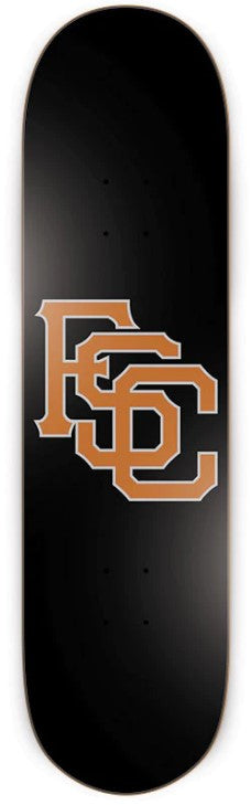FSC Club Logo Black Skateboard Deck