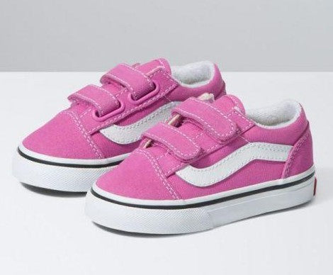 Vans Old Skool V Toddler Colour Theory Fiji Flower Shoe