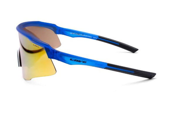 Liive Dealer / Mirror Neon Blue Sunglasses