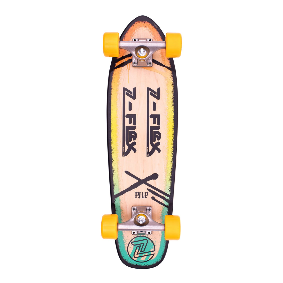 Z-Flex P.O.P Rasta Cruiser 29'' Purple Pink Yellow