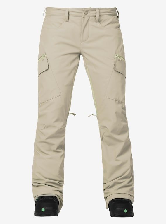 Burton Gloria Snowboard Ski Pants Canvas