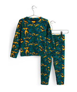 Burton Minishred Heavyweight Fleece Set Cosmic Camo