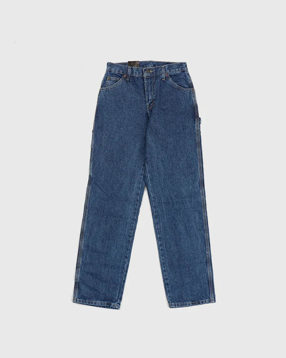 Dickies Relaxed Fit Carpenter Jeans  STONE WASH Indigo