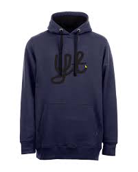 Yuki Threads Running Marine Navy Hoodie