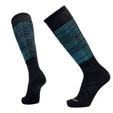 Le Bent Glacier ULTRA LIGHT Black & Blue Snowboard Sock