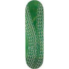 Baker Reynolds Wavy Green Skateboard Deck