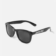 Santa Cruz Strip Shades Black Sunglasses