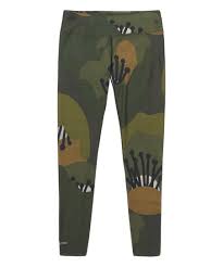 Burton Women’s Midweight Base Layer Pant Forest Poppyfield