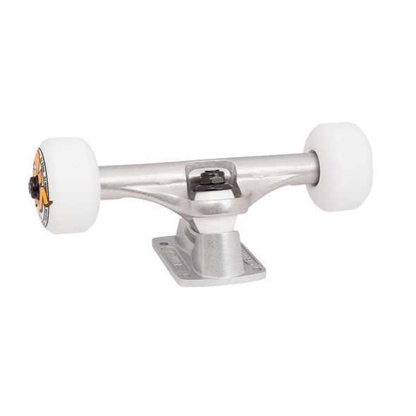 Bullet Trucks & Oj 53mm Wheels Silver/White
