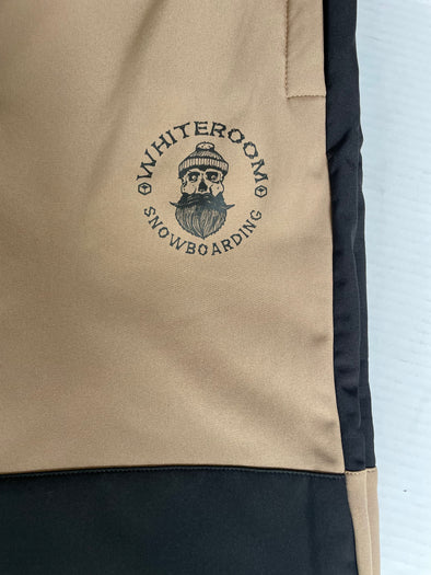 Whiteroom Snowboard Pants Dark Sand/Black