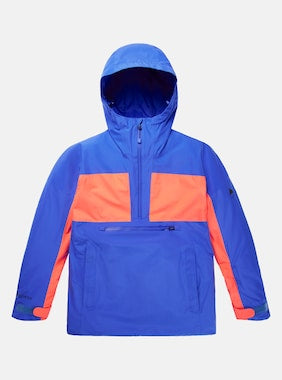 Burton Women’s Pillowline GORE-TEX 2L Anorak Jacket (Amparo Blue/Tetras Orange)
