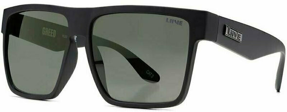 Liive Greed Polar Matt Black Sunglasses