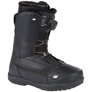 K2 Sapera Black Snowboard Boots 2023