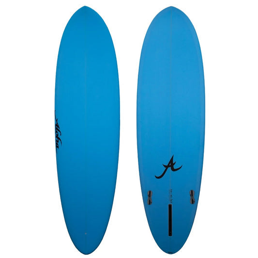 Aloha Fun Division Mid Ecoskin Surfboard Blue 7’0