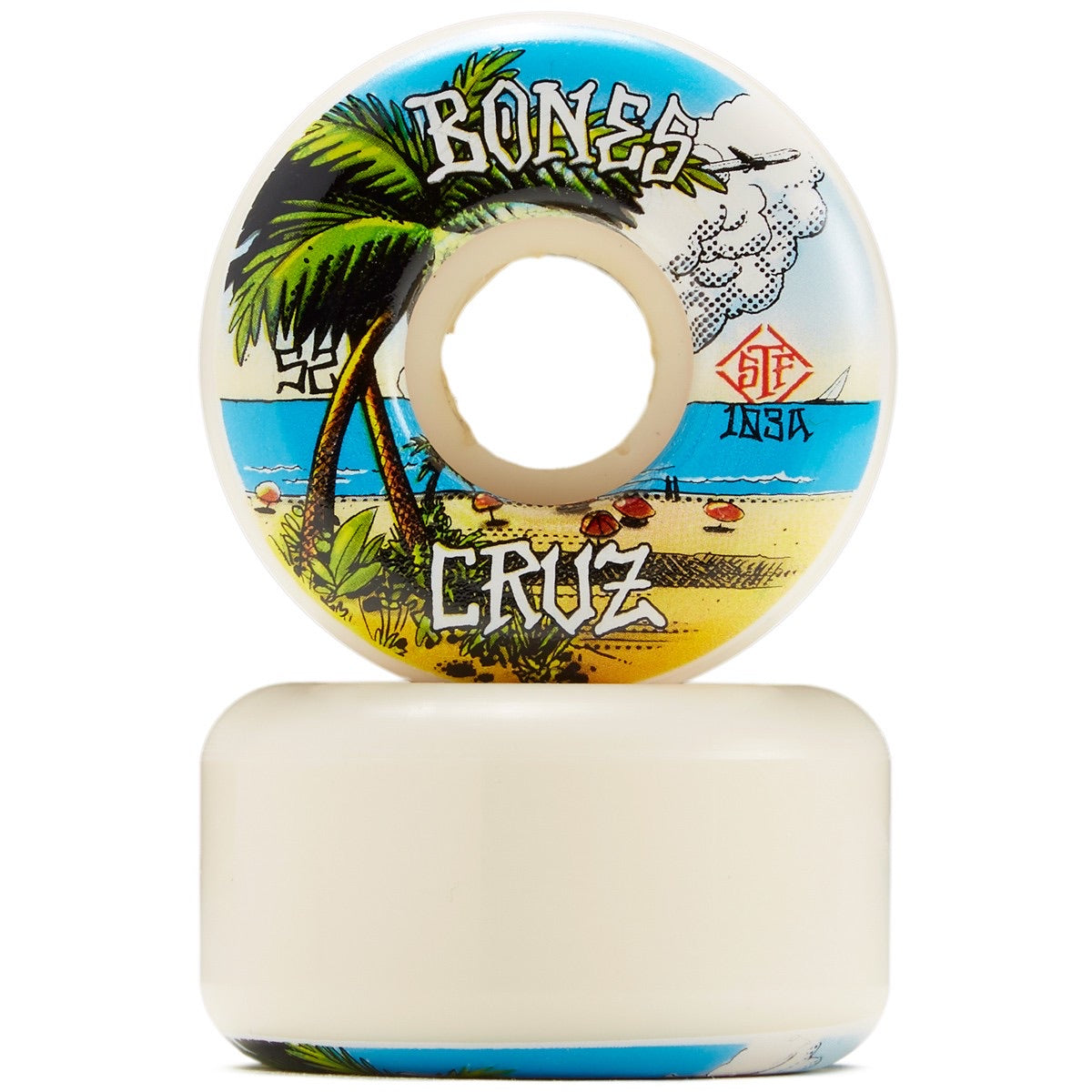 Bones Pro STF Cruz Buena Vida V2 Locks 103a Skate Wheels