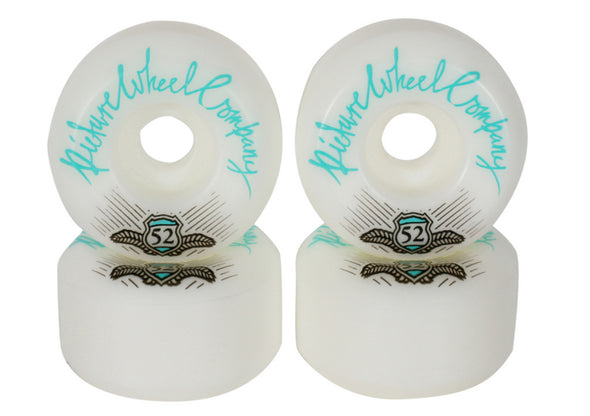 Picture POP Teal 52mm Skate Wheels