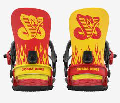 Union Cobra Dogs X Strata Snowboard Bindings