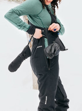 Burton Women’s Avalon GORE-TEX 2L Bib Pants (True Black)