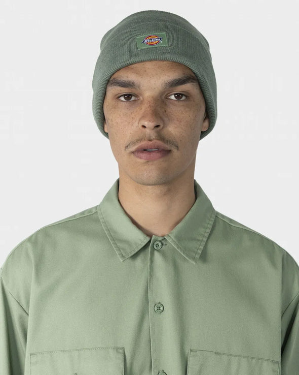 Dickies Classic Label Cuff Beanie Jade