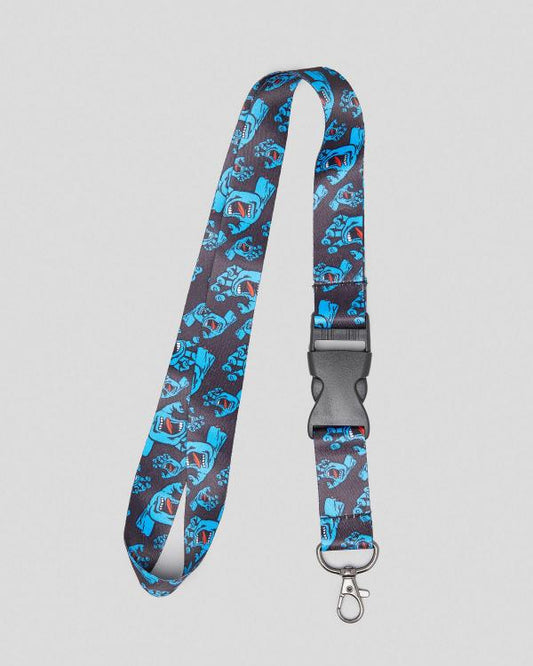 Santa Cruz Screaming Hand All Over Lanyard