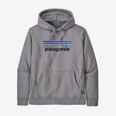 Patagonia Logo Uprisal Gravel Heather Hoody