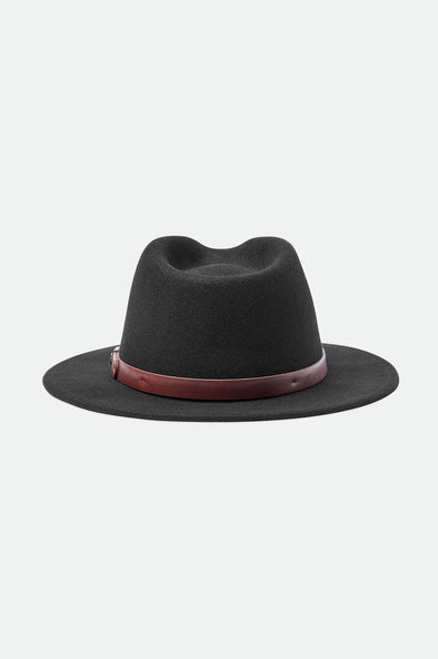 Brixton Messer Fedora Black