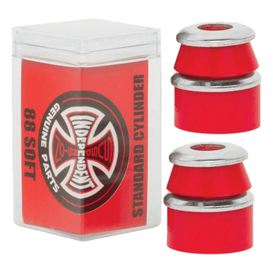 Independent Skateboard Bushings Standard Cylinder 88a Soft Red