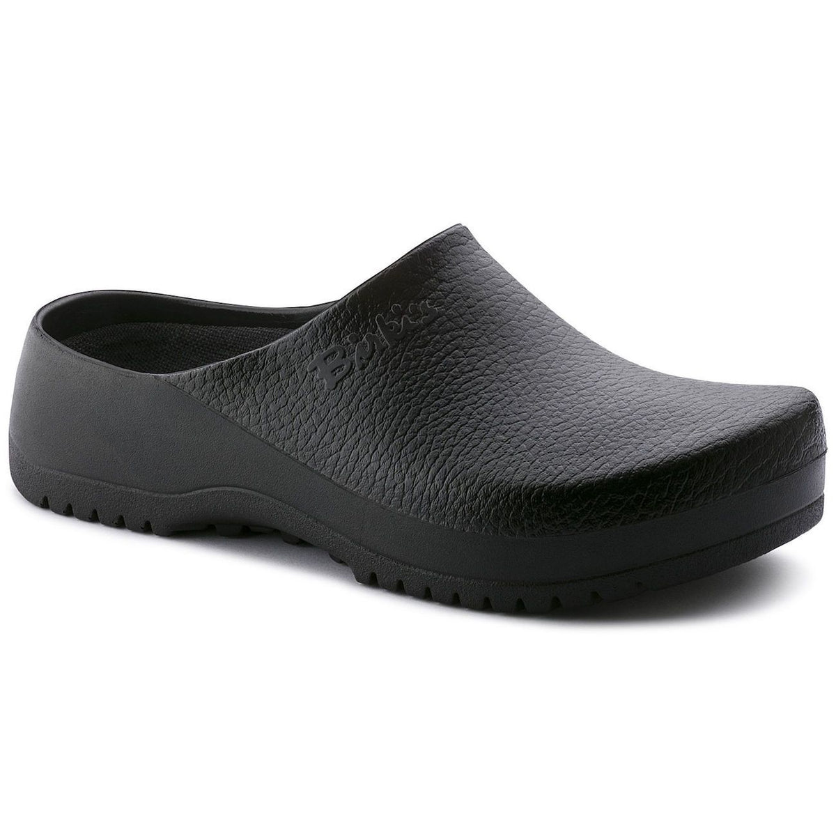 Birkenstock Profi Birki Black Poly Slip-On Clog