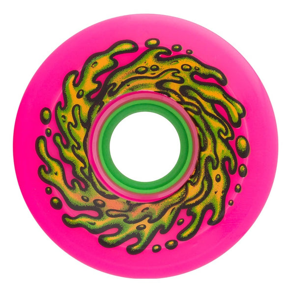 Santa Cruz Slime Balls OG 66mm 78a Skate Wheels Pink