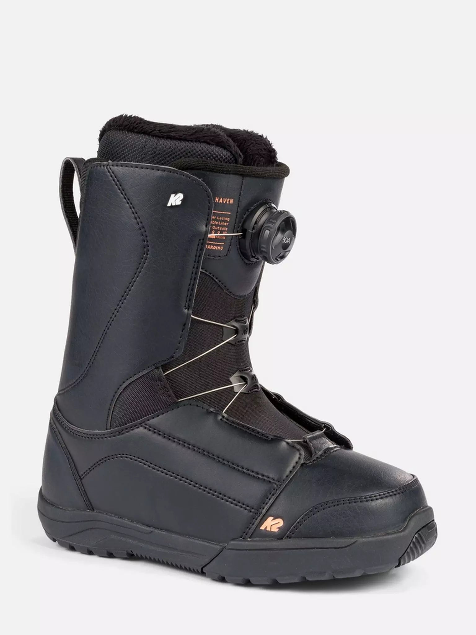 K2 Haven Snowboard Boots Black Whiteroom Snow