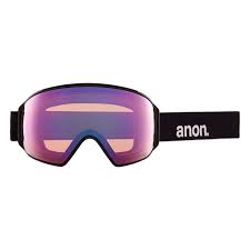 Anon M4 Cylindrical Black Perceive Variable Blue + Cloudy Pink Goggles