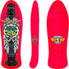 Powell Peralta Steve Saiz Totem Pink 10.0" Skateboard Deck