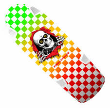 Powell Peralta OG Ripper Checker Multi 10'' Re-Issue Deck