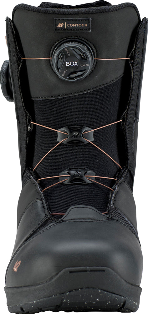 K2 Contour Black Snowboard Boots