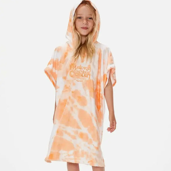 Ripcurl Youth Belong Hooded Towel Peach