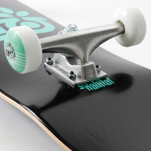 Habitat Complete Skateboard Pod Black/Teal 8.0