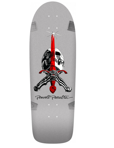 Powell Peralta OG Rodriguez Skull & Sword  10'' Concave Deck