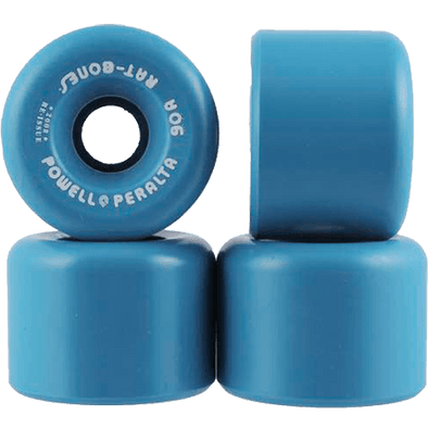 Powell Peralta Rat Bones 90a 60mm Skate Wheels Blue