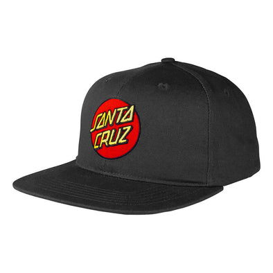 Santa Cruz Classic Dot Patch Flat Peak Snapback