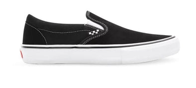 Vans Slip On SKATE Black/White Shoes Shoe