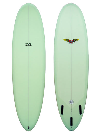 DVS Micro Second Hand Surfboard 6'6 Futures