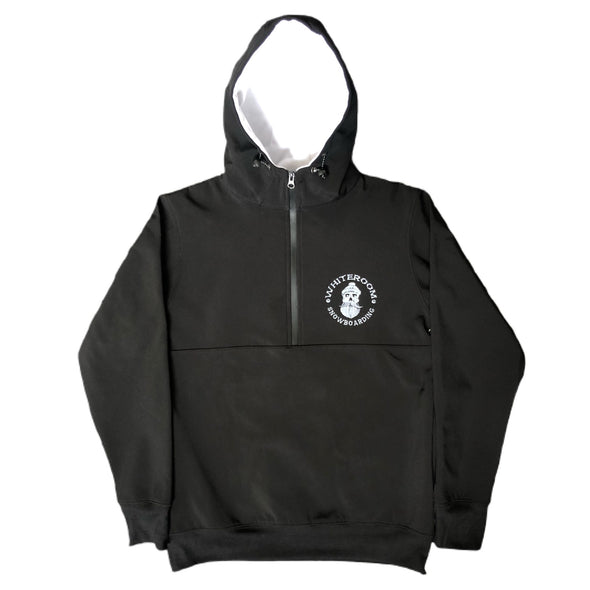 Whiteroom Bonded Anorak Hood Black