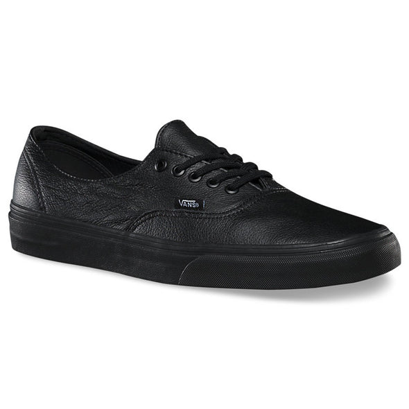 Vans Authentic BTS Leather Black Shoes