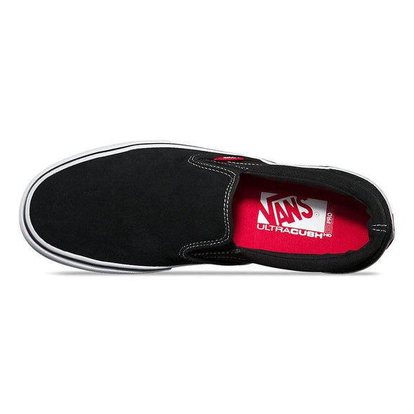 Vans Slip On PRO Black White Skate Shoe