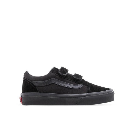 Vans Youth Old Skool V Black/Black Shoes