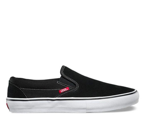 Vans Slip On PRO Black White Skate Shoe