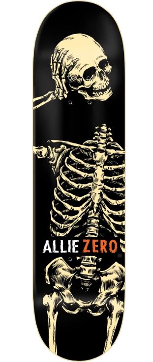 Zero Allie Headcase Deck Black 8.5